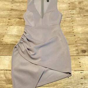 Windsor Light Purple Asymmetrical Dress